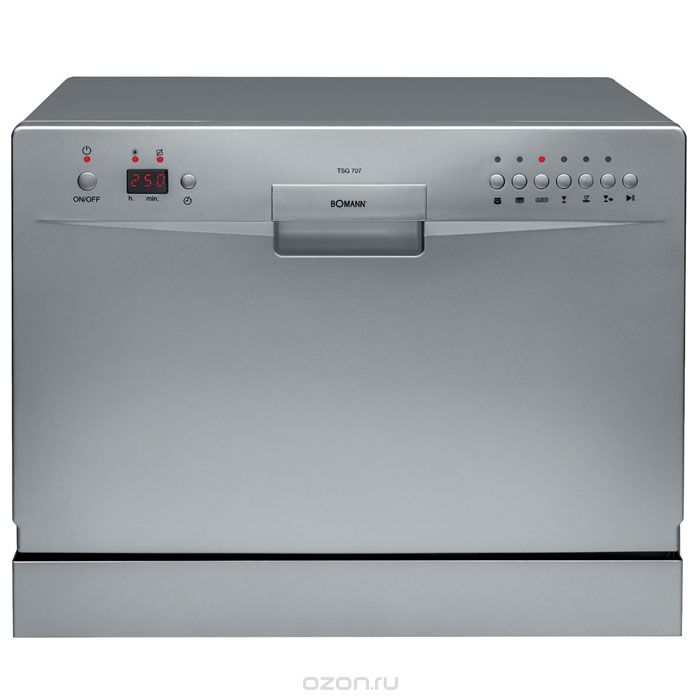 Bomann TSG 707, Silver посудомоечная машина