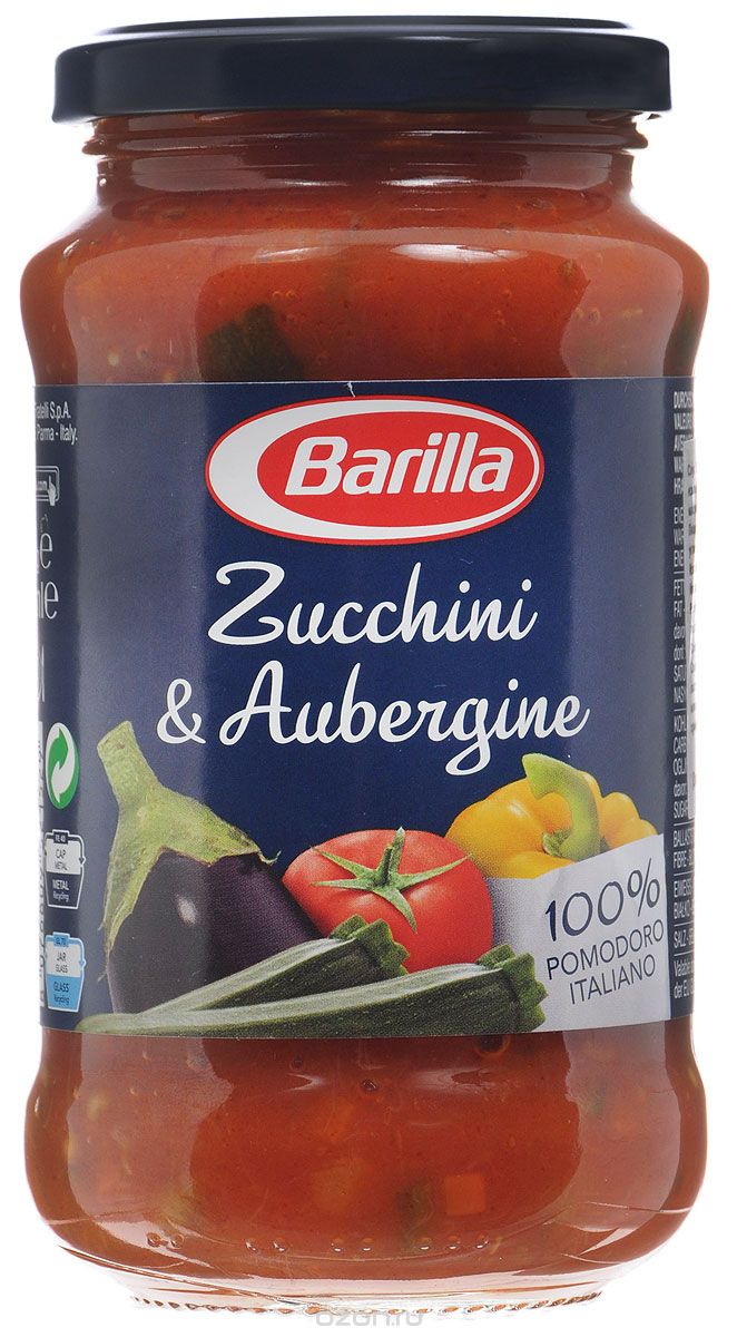 Barilla Sugo Zucchini & Aubergine     , 400 