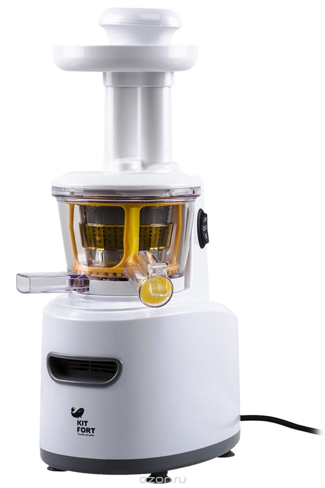 Соковыжималка Kitfort KT-1101-1, White шнековая