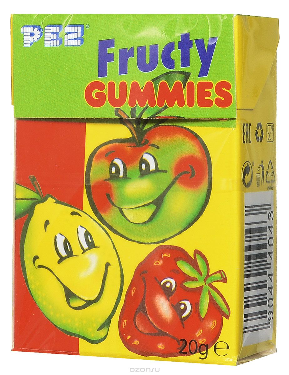 PEZ Fructy Gummies  , 20 