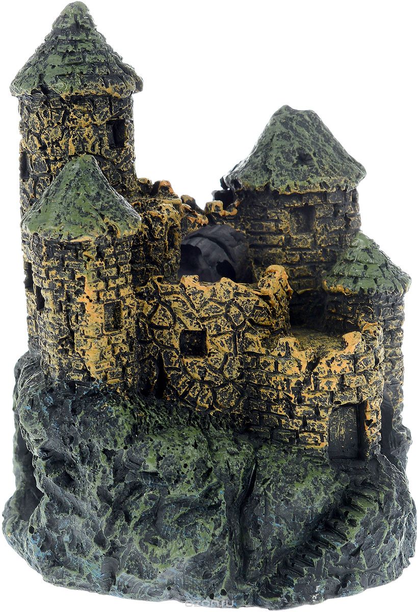 Декорация для аквариума Barbus "Замок", 11 х 9,5 х 14,5 см