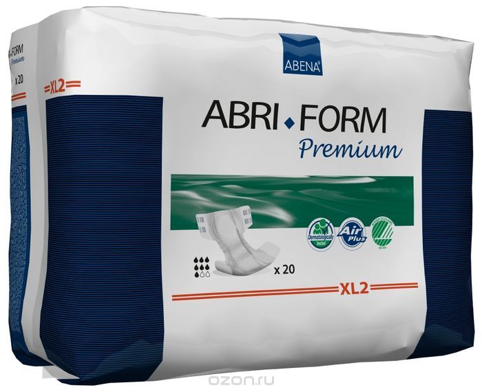 Abena Подгузники для взрослых Abri-Form XL2 ночные+ 20 шт 43069
