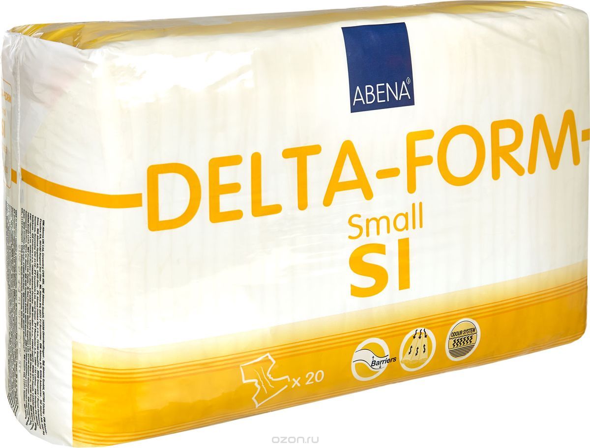 Abena Подгузники для взрослых Delta-Form S1 20 шт