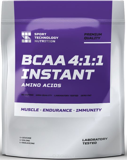 BCAA Sport Technology Nutrition "4:1:1", лимон, 500 г