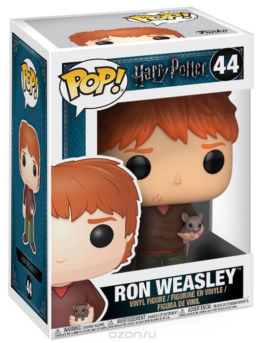 Funko POP! Vinyl  Harry Potter: Ron Weasley with Scabbers