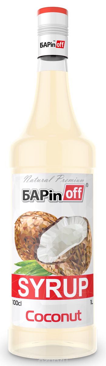 Barinoff Сироп Кокос, 1 л
