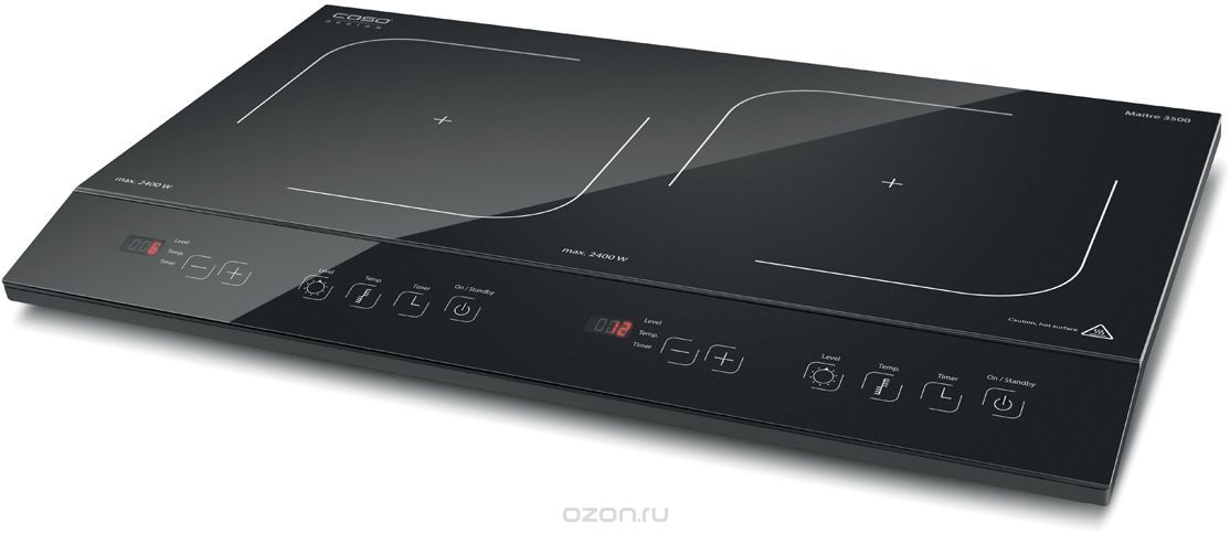 CASO Maitre 3500, Black настольная плита