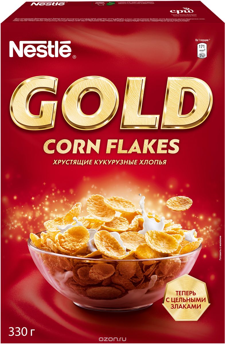 Nestle Gold Corn Flakes  , 330 