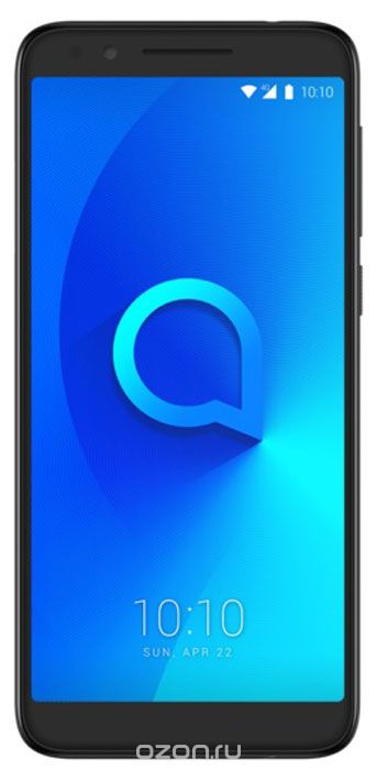 Alcatel 5034D 3L, Metallic Black