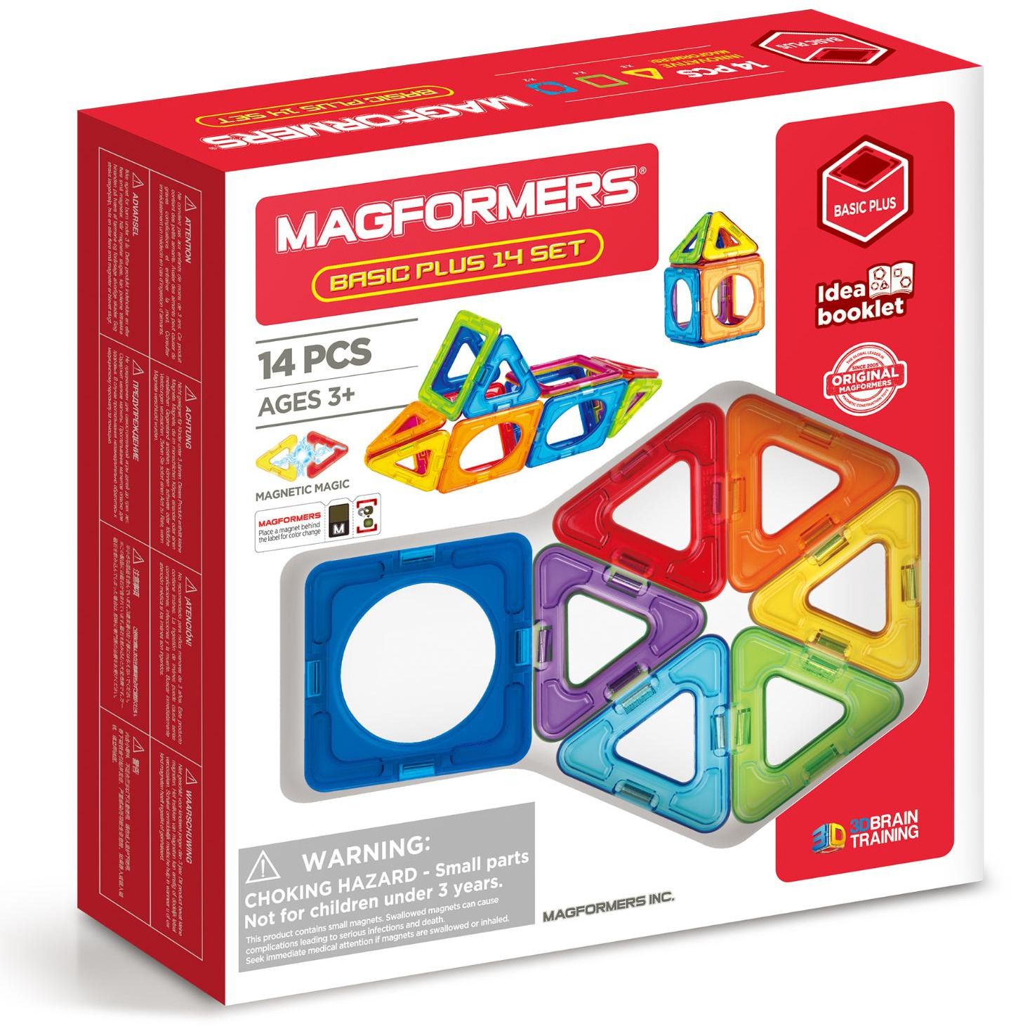   Magformers Basic Plus 14 Set