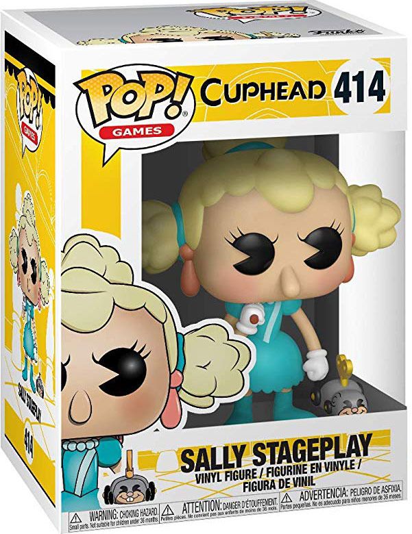 Funko POP! Vinyl: Games: Cuphead: Sally & Wind Up Mouse 34474