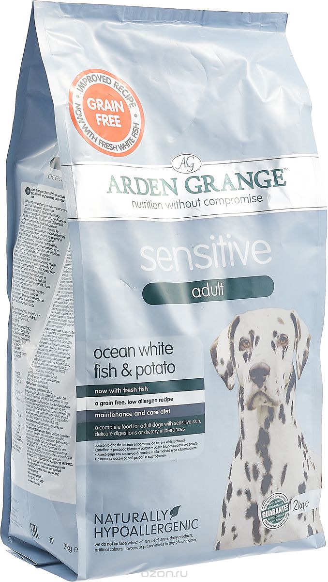   Arden Grange Sensitive Adult Dog   ,      , 2 