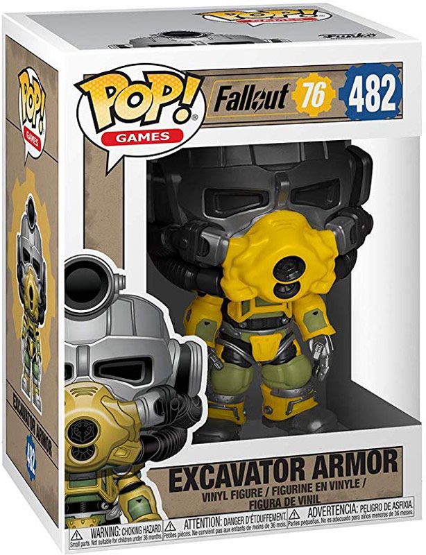  Funko POP! Vinyl: Games: Fallout 76: Excavator Power Armor 39038